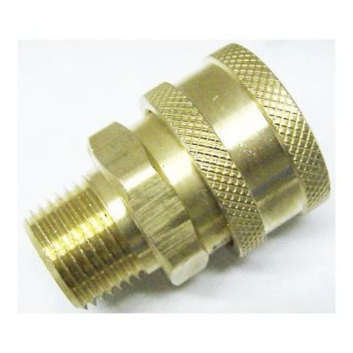 Picture of 1/2 STR.THRU COUP - M - BRASS