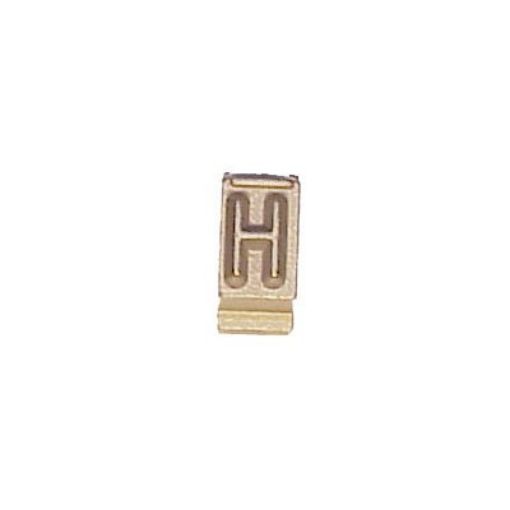 Picture of 1/4 IN. BRANDER LETTER H