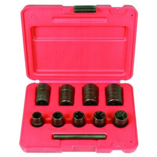 Picture of 3/8 DR 9 PC TWIST SKT SET - CASE