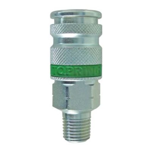 Picture of 1/4 ULTRAFLO COUPLER 1/4M NPT