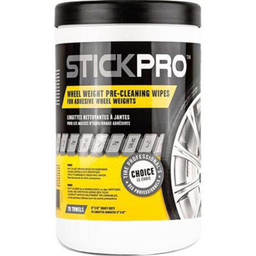 Picture of STICKPRO PRE-CLEANING WIPES FOR ADHESIVE WHEEL WEIGHTS