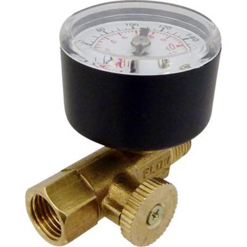 Picture of IN-LINE AIR REGULATOR-BRASS 1/4 INL