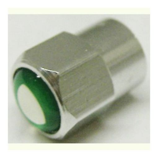 Picture of CHROMED ALUM NITRO CAP 100/PK