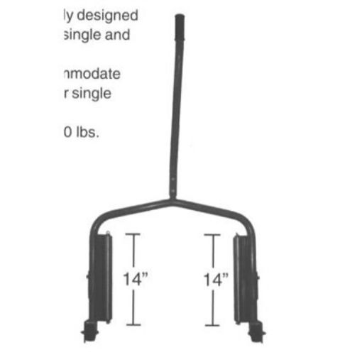 Picture of SUPER SINGLE WHEEL DOLLY