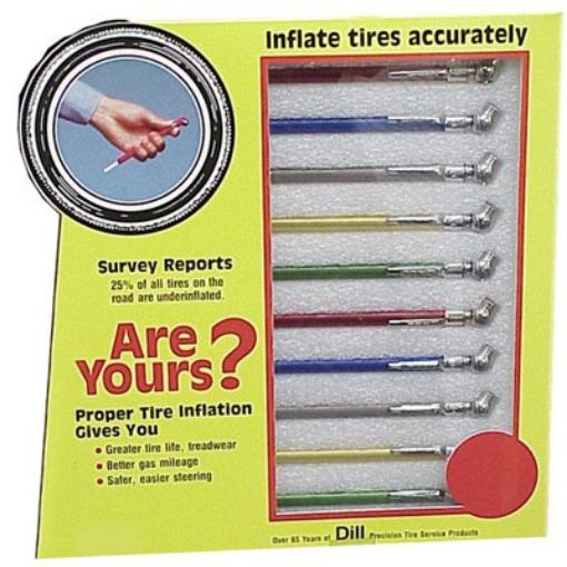 Picture of DILL STD.TIRE GAUGE DISP.-10PK