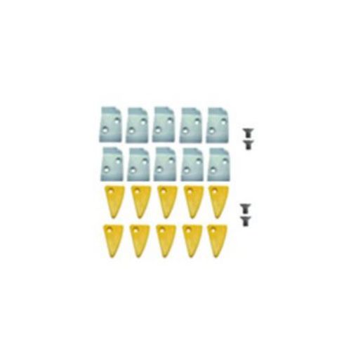 Picture of PROTECTIVE HEAD INSERT (10PC) PROTECTIVE TAIL INSERT (10PC) SCREWS (4PCS)"