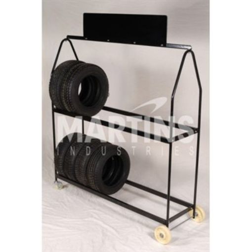 Picture of DELUXE TIRE RACK W/CASTORS