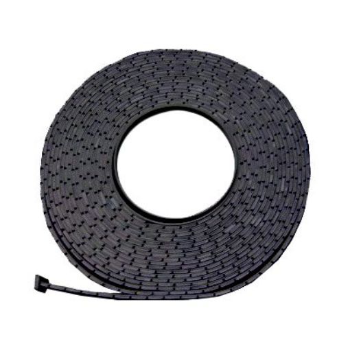 Picture of 1/4 OZ STEEL ADHESIVE WHEEL WEIGHTS BLACK COATED — 11 LB ROLL