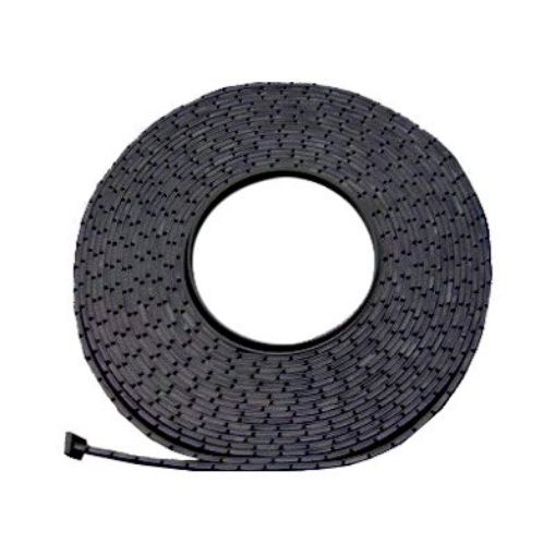 Picture of 1/2 OZ STEEL ADHESIVE WHEEL WEIGHTS BLACK COATED — 9 LB ROLL