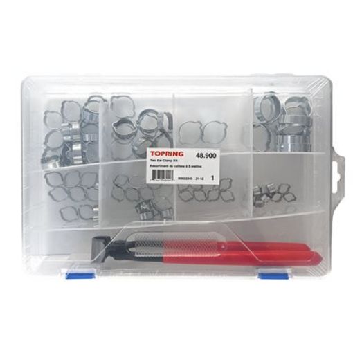 Picture of 2-EAR PINCH CLAMP KIT - 81 PCS